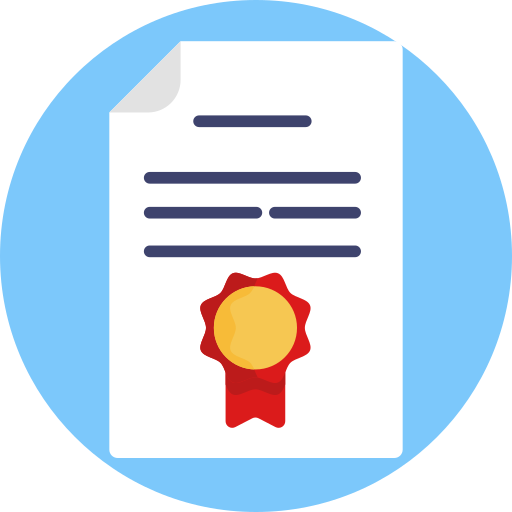 Certificate Generic Circular Icon