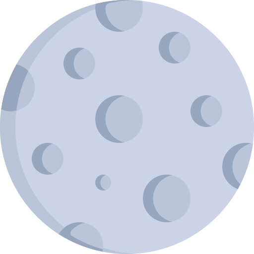 Full moon free icon