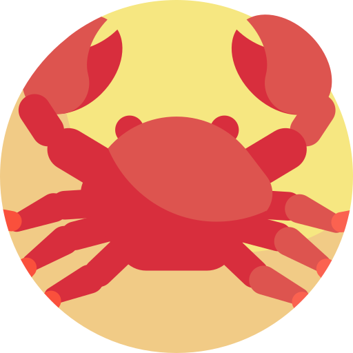 Crab - Free food icons