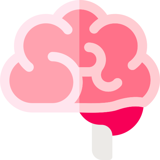 Brain Basic Rounded Flat icon