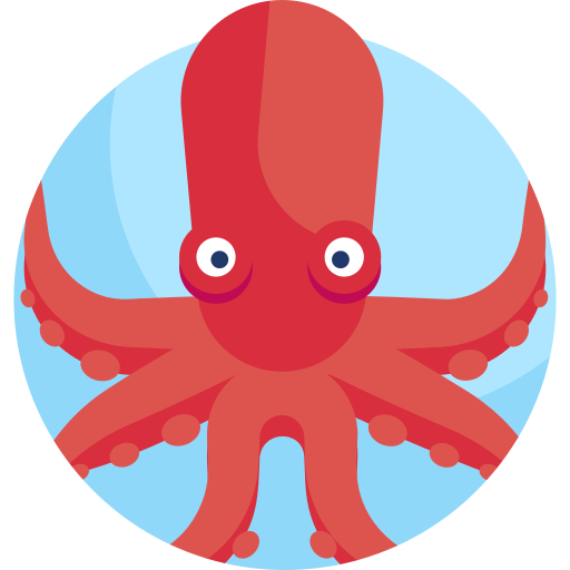 Octopus Detailed Flat Circular Flat icon