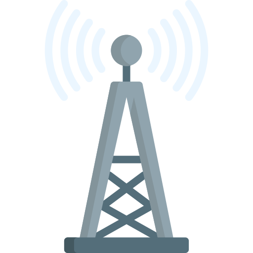 antena de radio icono gratis