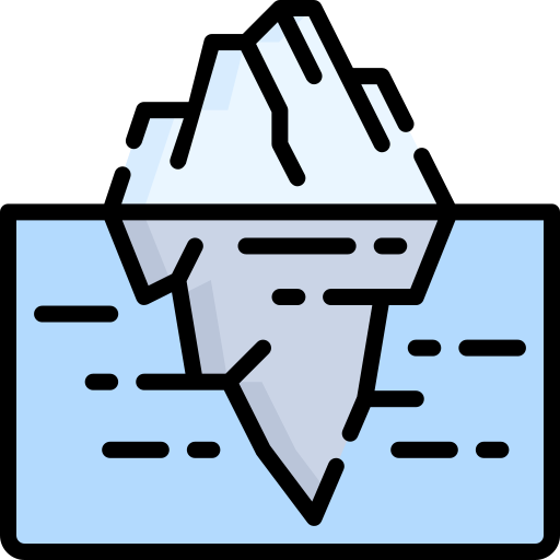 Iceberg - free icon