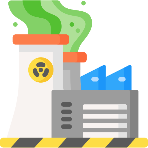 plante nucléaire Icône gratuit