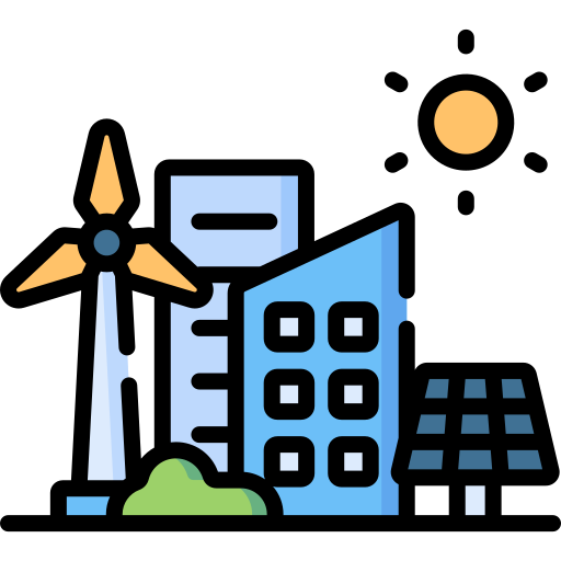 ville verte Icône gratuit ville verte Icône gratuit