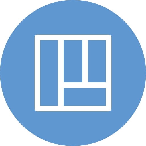 Layout Generic Flat icon