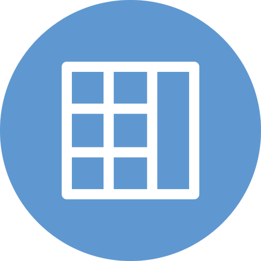 Layout Generic Flat icon