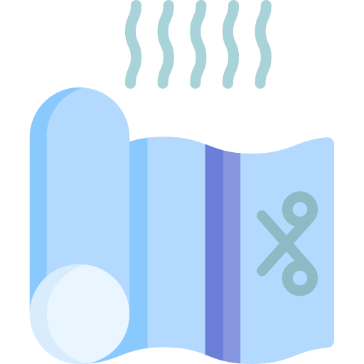 Горячее полотенце бесплатно иконка
