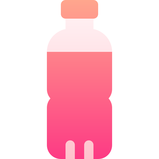 Water bottle Basic Gradient Gradient icon