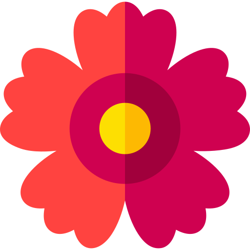 Gaillardia Basic Straight Flat Icon