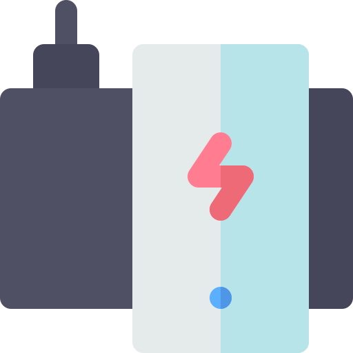 cargador inalámbrico icono gratis