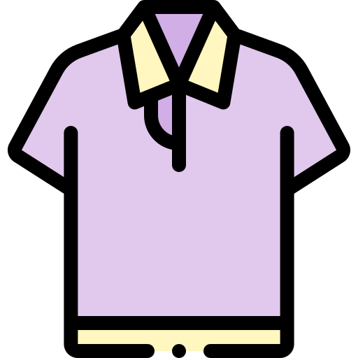 camisa polo grátis ícone camisa polo grátis ícone