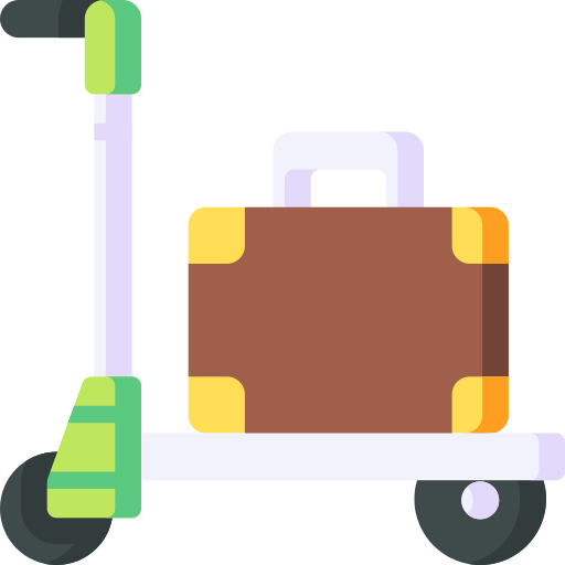 Airport cart free icon Airport cart free icon