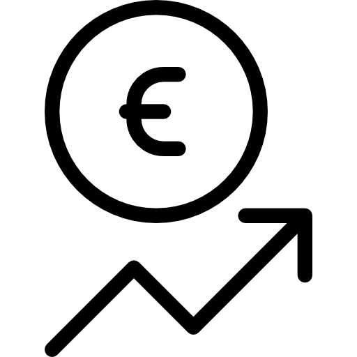euro icono gratis