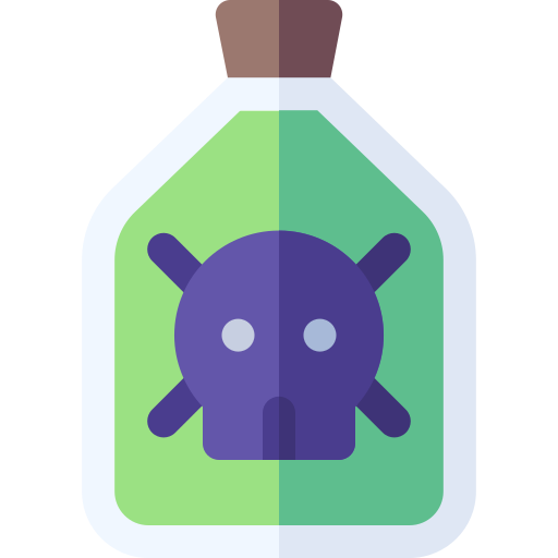 Poison Basic Rounded Flat icon