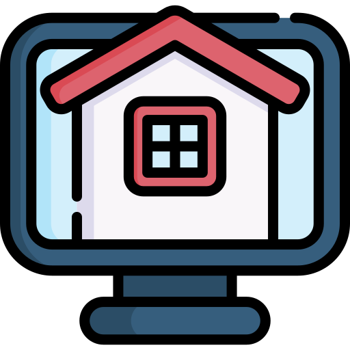 bienes raíces icono gratis