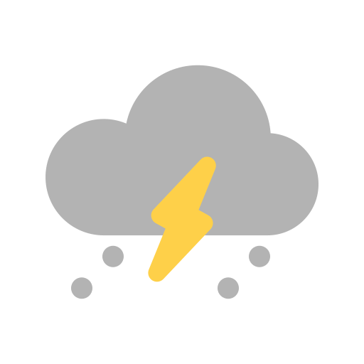 tormenta de nieve icono gratis