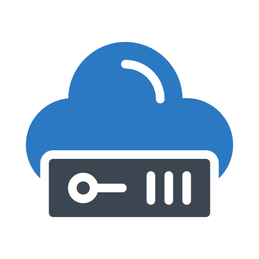 servidor en la nube icono gratis