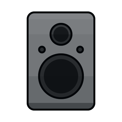 altavoz icono gratis