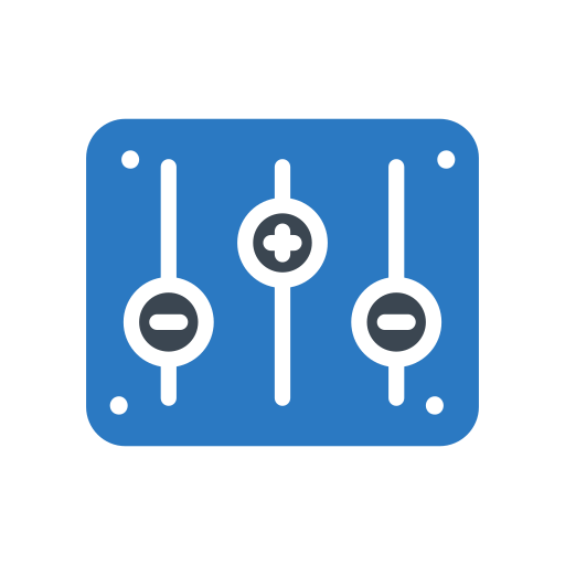 Control Generic Blue icon