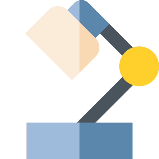 Desk lamp free icon Desk lamp free icon