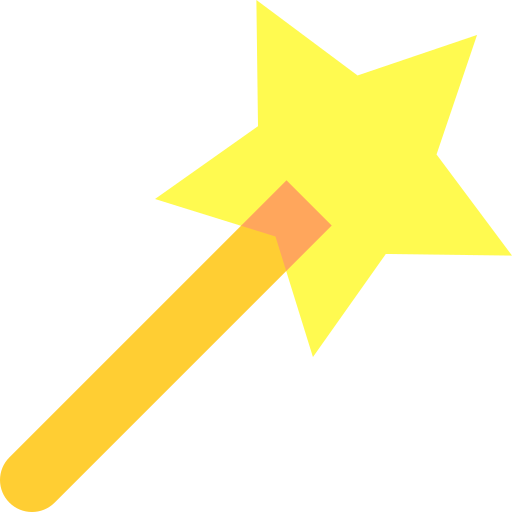 Magic wand Basic Sheer Flat icon