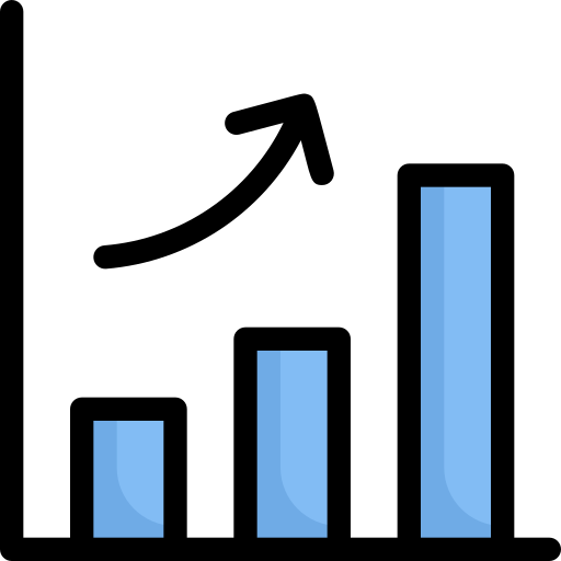 grafico icono gratis