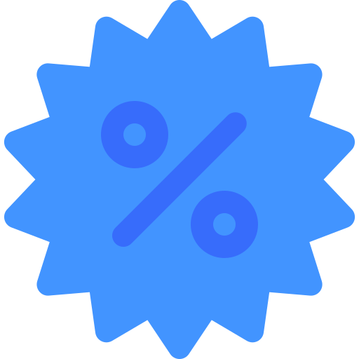 descuento icono gratis