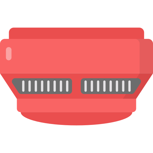 detector de humo icono gratis