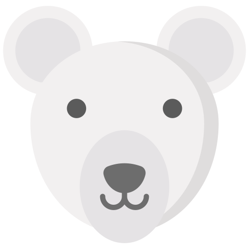 oso polar icono gratis