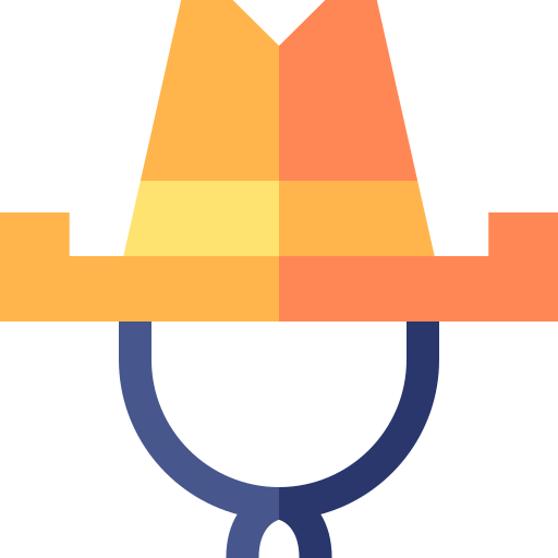 sombrero de vaquero icono gratis