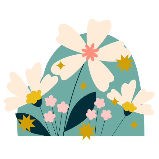 Flower Stickers - Free nature Stickers