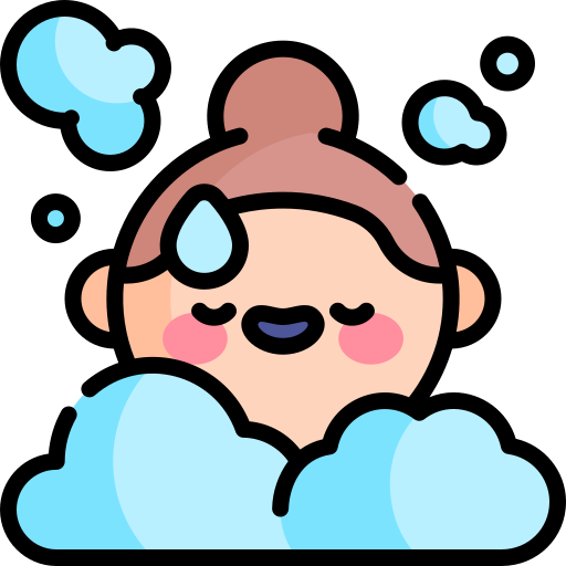 Steam Kawaii Lineal color icon