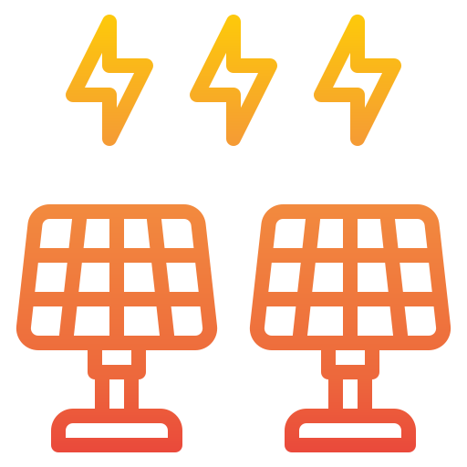 energía solar icono gratis