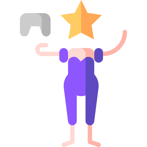 hombre de influencia icono gratis