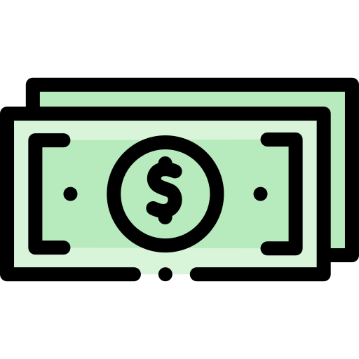 Money Detailed Rounded Lineal color icon