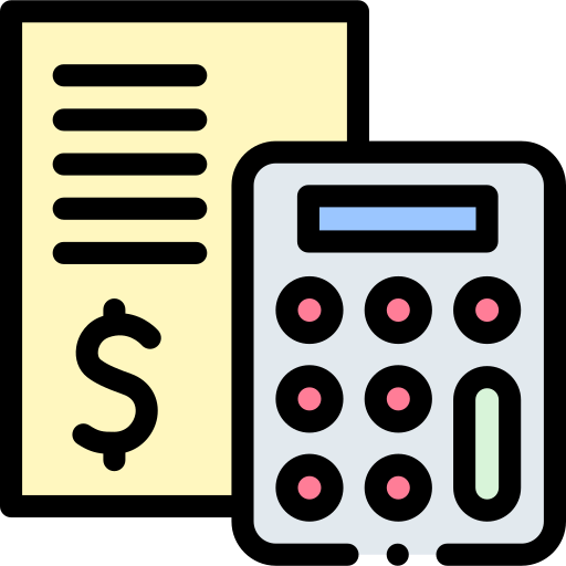 Finances Detailed Rounded Lineal color icon