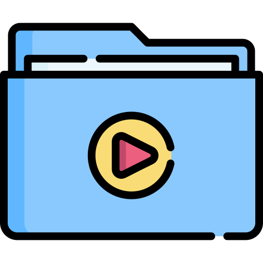 Video folder - Free files and folders icons