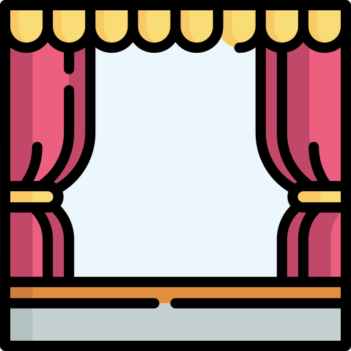 Stage free icon Stage free icon