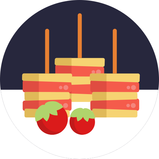 pastel de frutas icono gratis