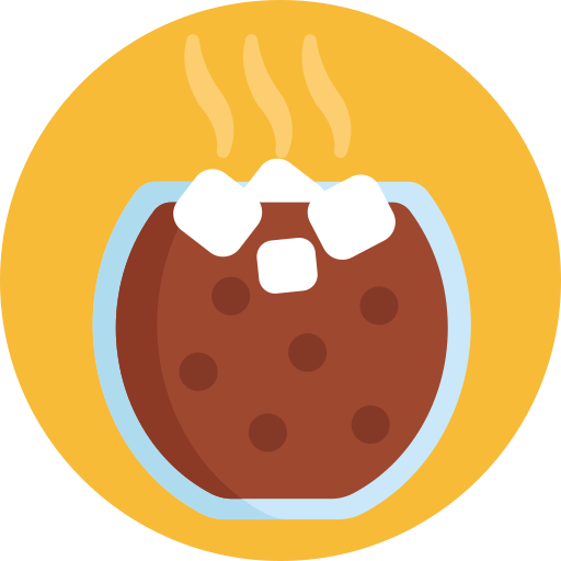 chocolate caliente icono gratis
