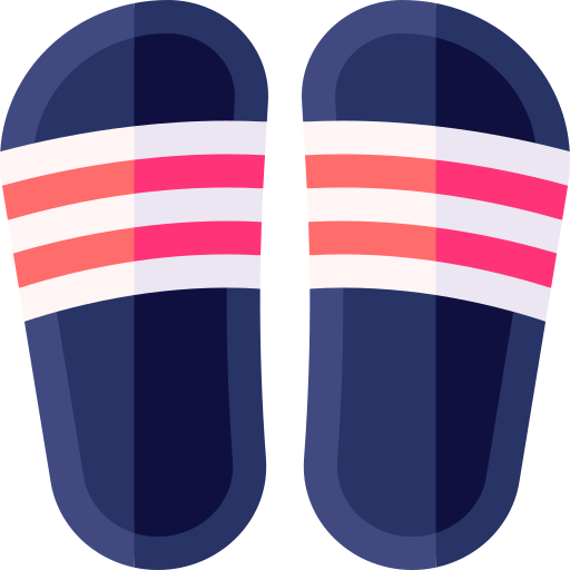 chancletas icono gratis