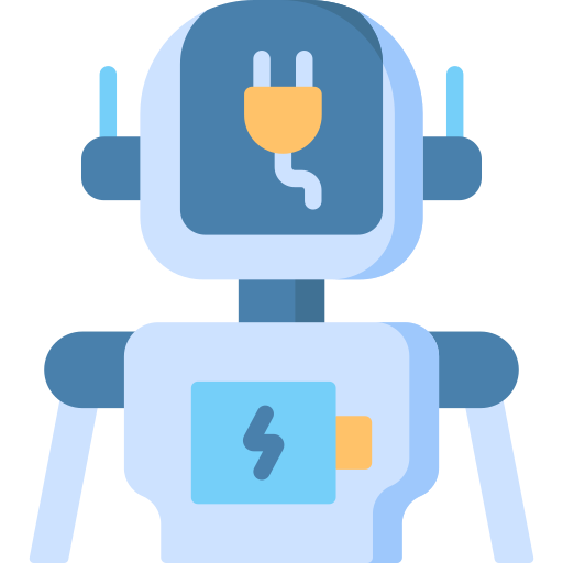 Battery free icon Battery free icon
