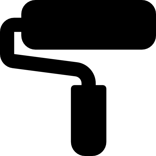 Paint roller free icon