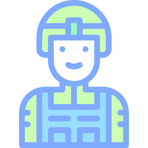 militaire Icône gratuit militaire Icône gratuit