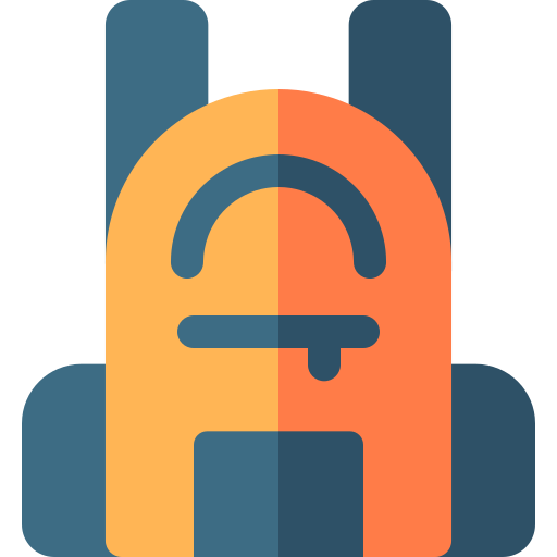 mochila icono gratis