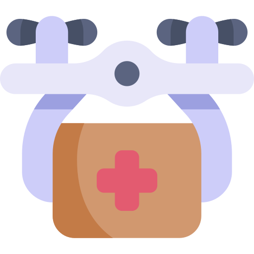 Drone free icon