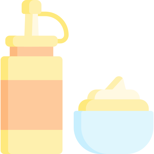 mayonnaise Icône gratuit mayonnaise Icône gratuit