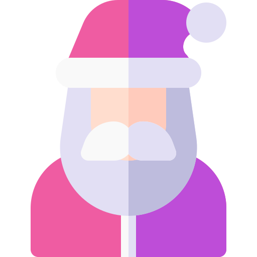 papa noel icono gratis