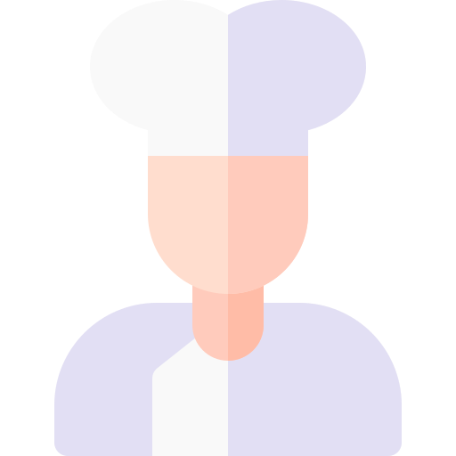 Chef Basic Rounded Flat icon